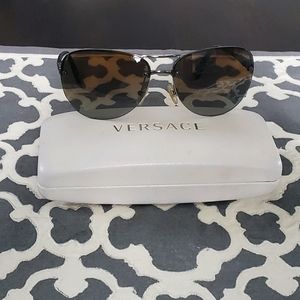 Versace Aviator Sunglasses